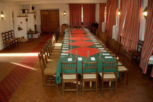 Große Tafel in Rublys Werkstatt